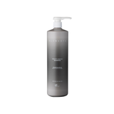 Large bottle of shampoo with pump on a white background IdHAIR Elements Smooth Repair Shampoo, Curly Girl approved shampoo for fragile hair
