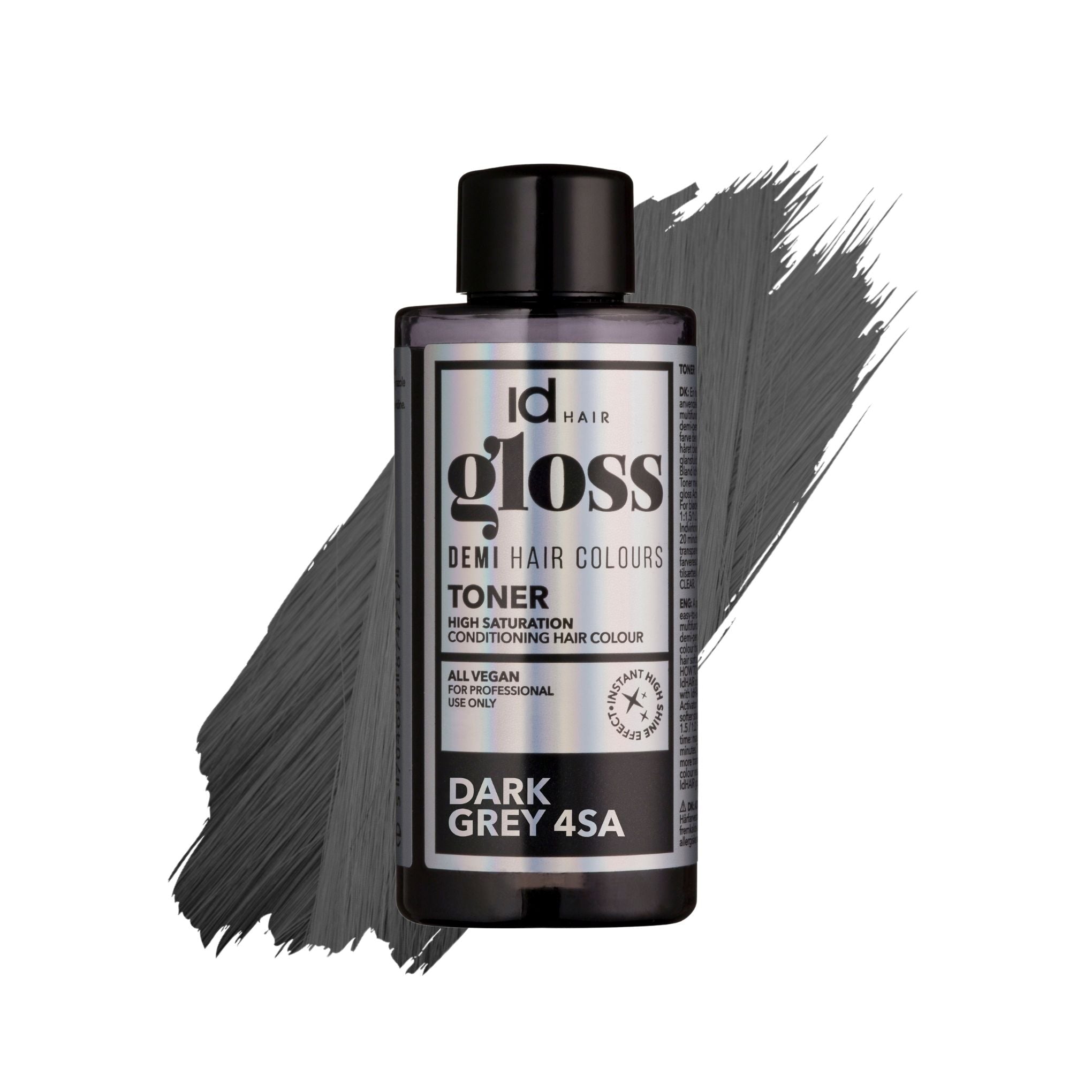 IdHAIR GLOSS DARK GREY 4SA