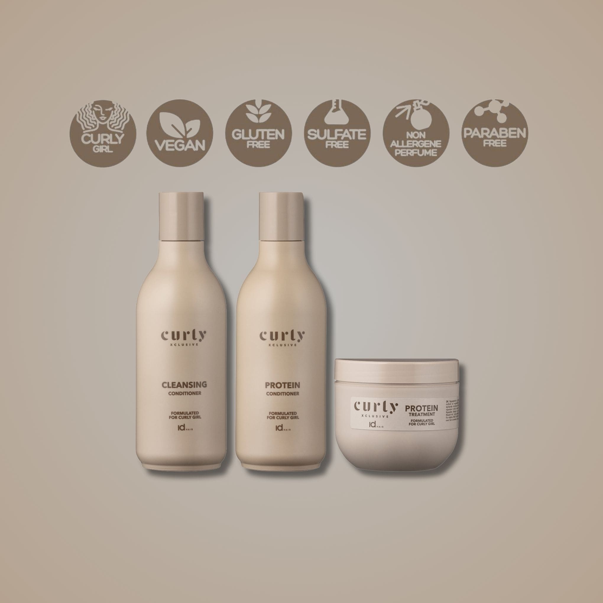 Protein-Infused Curly Care Trio